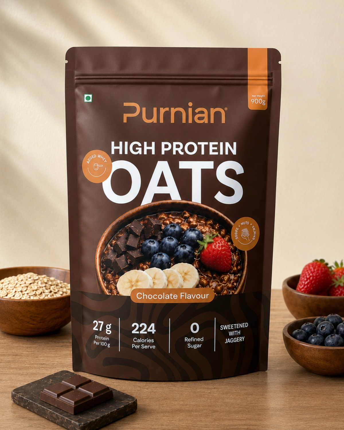 Chocolate Muesli and Oats Combo Pack (1.8 KG)