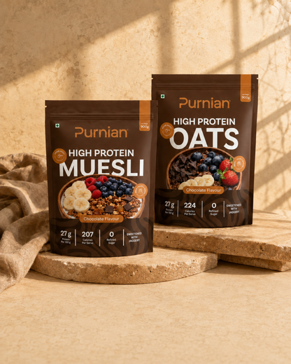 Chocolate Muesli and Oats Combo Pack (1.8 KG)