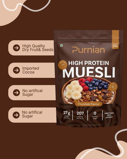 Chocolate Muesli and Oats Combo Pack (1.8 KG)