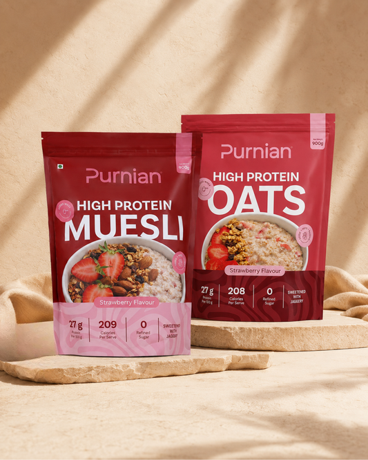 Strawberry Muesli and Oats Combo pack (1.8 KG)