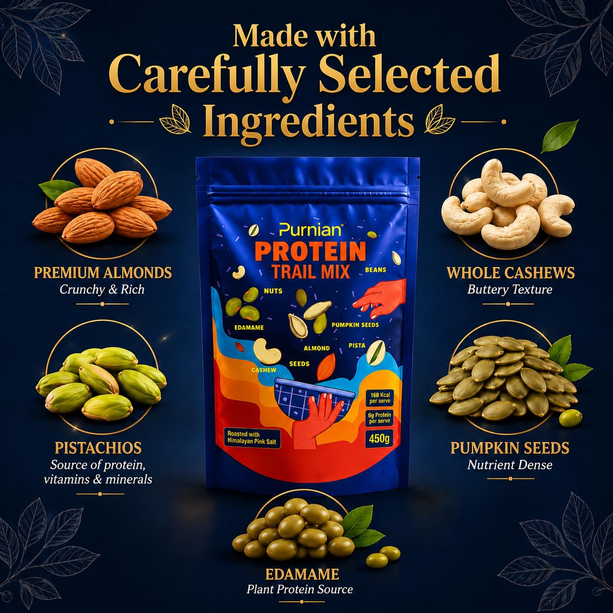 Purnian Protein Trail Mix
